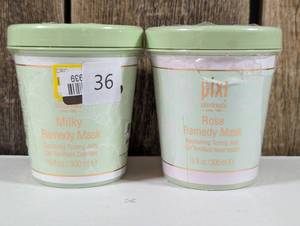 lot 36 image: Pixi Milky Remedy Mask, Soothing and Hydrating, 300 ml  10 fl oz   (set of 2)