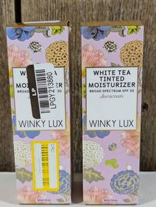 lot 21 image: Winky Lux White Tea Tinted Moisturizer - 1 fl oz deep tint  (set of 2)