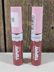 lot 18 image: COVERGIRL Clean Fresh Yummy Lip Gloss - 0.33 fl oz  (set of 2)