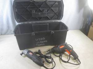 lot 9 image: (EC1) Dewalt 22 Plastic Tool Box w...