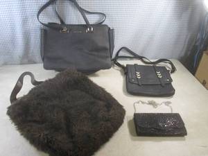 lot 52 image: (EW4) Anne Klein Purse and Other Ha...