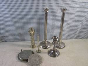 lot 81 image: (BS) Assorted Silver Plated and Oth...