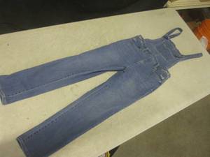 lot 90 image: (BS) Cat & Jack Denim Overalls Size...