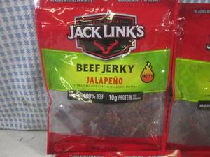 lot 120 image: (B-2) 8 Bags of Jack Links Jalapeno...