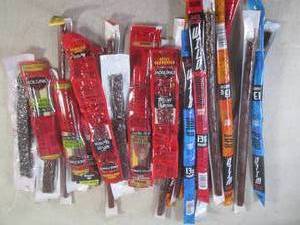 lot 165 image: (B-1) 24 Assorted Jack Links Snack ...