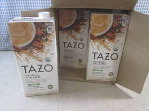 lot 174 image: (B-4) 6 Containers of Tazo Organic ...