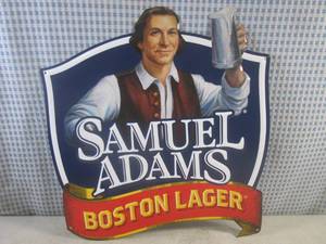 lot 197 image: (G-1) Samuel Adams Boston Lager Tin...