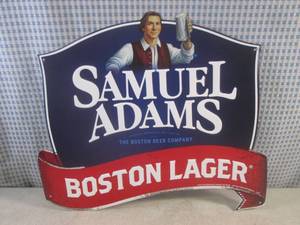 lot 199 image: (G-1) Samuel Adams Boston Lager Tin...