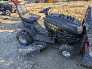 lot 24 image: Yard Machine by MTD - 21HP with 46 Cut Lawn Tractor
