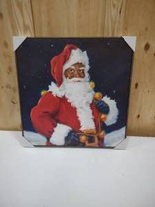 lot 101 image: 24x24 Santa Picture