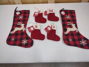 lot 115 image: Holiday Stockings