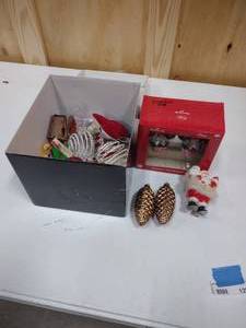 lot 126 image: Christmas Ornaments, Vintage Lenci Felt Pinocchio ornament Highly prized