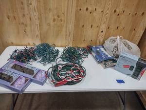 lot 131 image: Working Christmas lights