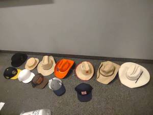 lot 58 image: Assorted hats