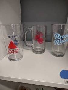 lot 11 image: Beer Cups, Bass, Premium Grain belt