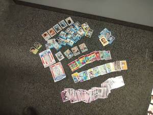 lot 30 image: Vintage Cards. Star Wars, Happy Days, Charlies Angles, CB talk,