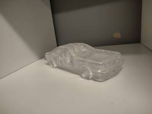lot 35 image: Crystal BMY paperweight