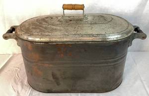 lot 23 image: Antique Copper Boiler