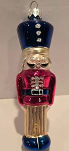 lot 513K image: LL-FR - Christopher Radko Palace Guard Glass Ornament