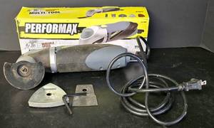 lot 575K image: G - Performax 2.3A Variable Speed Multi-Tool with Attachments