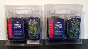 lot 70R image: FR - 2 New 180 Micro Lights Sets by Sterling