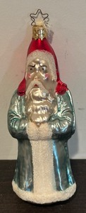 lot 102R image: FR - Inge Glas Old World Style Santa Ornament