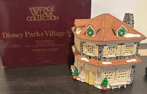 lot 130R image: S - Department 56 Disney Parks Village Series Silversmith House