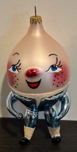 lot 132R image: FR - Christopher Radko Off the Wall Humpty Dumpty Ornament