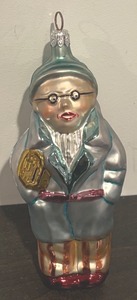 lot 174R image: FR - Christopher Radko Uncle Max Glass Ornament