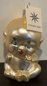 lot 194R image: FR - Christopher Radko Kewpie Baby Ornament