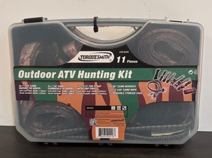 lot 199R image: S - New Torquesmith Outdoor ATV Hunting Kit 11-Piece Set in Carry Case