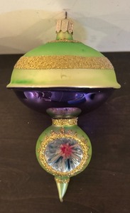 lot 223R image: TR - Christopher Radko Astro Tops Glass Ornament