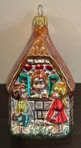 lot 232R image: TR - Polonaise Hansel and Gretel Glass Ornament