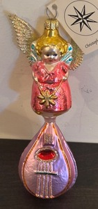 lot 313R image: TR - Christopher Radko Heavenly Glory Angel Ornament