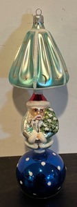 lot 378R image: TR - Christopher Radko All Weather Santa Ornament