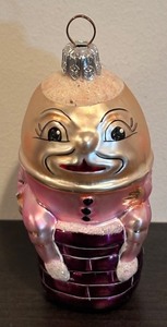 lot 387R image: TR - Christopher Radko Humpty Dumpty Ornament