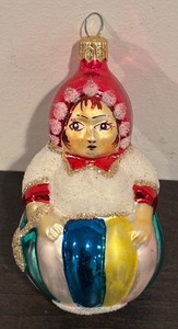 lot 447R image: FR - Christopher Radko Munchkin Glass Ornament