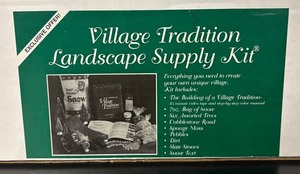 lot 521R image: G - Village Tradition Landscape Supply Kit with Accessories