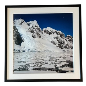 lot 554R image: LR - Framed Glacier Landscape Print
