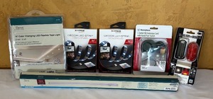 lot 688R image: LR - Set of New LED Lighting Strips and Outlet Extension Cord