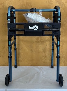 lot 708R image: G - Hugo Adjustable Folding Walker