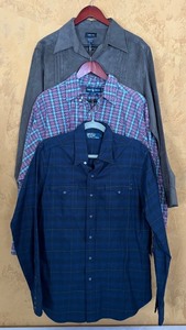 lot 711R image: MBC - Set of 3 Mens Size Large Shirts Claiborne and Ralph Lauren