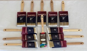 lot 728R image: LR - Collection of New Paint Brushes Assorted Sizes