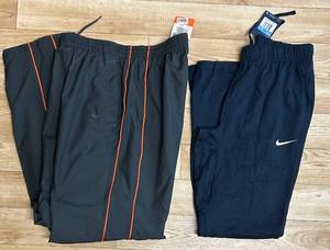 lot 43C image: MB - Set of 2 Nike Mens Medium Athletic Pants with Tags