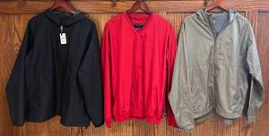 lot 47C image: MB - Set of 3 Lightweight Jackets - 32 Degrees Cool, IZOD, Royal Robbins
