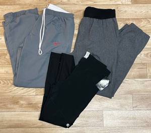 lot 87C image: LR - Lot of 3 Mens Athletic Pants Nike and Champion Size Large