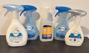 lot 806R image: LL  - Set of 5 Febreze Fabric Refreshers Assorted Types