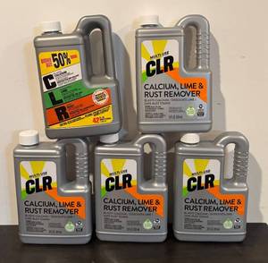 lot 810R image: LL  - Set of 5 CLR Calcium, Lime & Rust Remover�