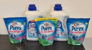 lot 817R image: LL  - Lysol Laundry Sanitizer and Purex UltraPacks Detergent Bundle