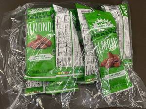 lot 83 image: NH 3 - 8x Nut Harvest Lightly Roasted Almonds - 2.25 oz Bags